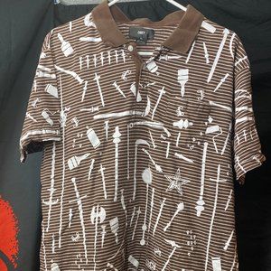 RARE OBEY polo shirt 2003